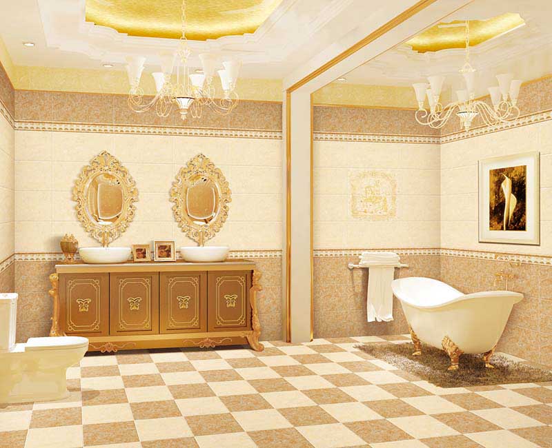 鏡面瓷片效果圖