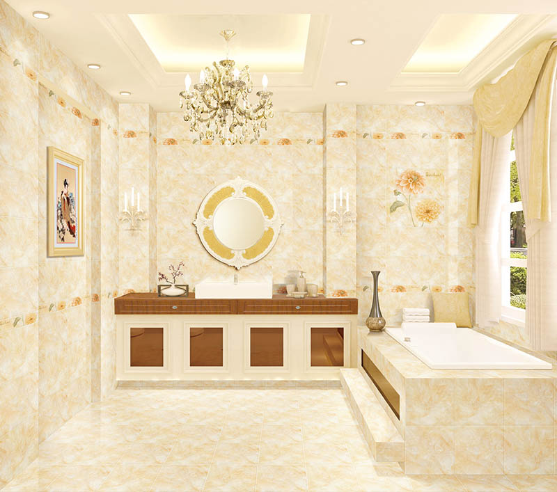 鏡面瓷片效果圖